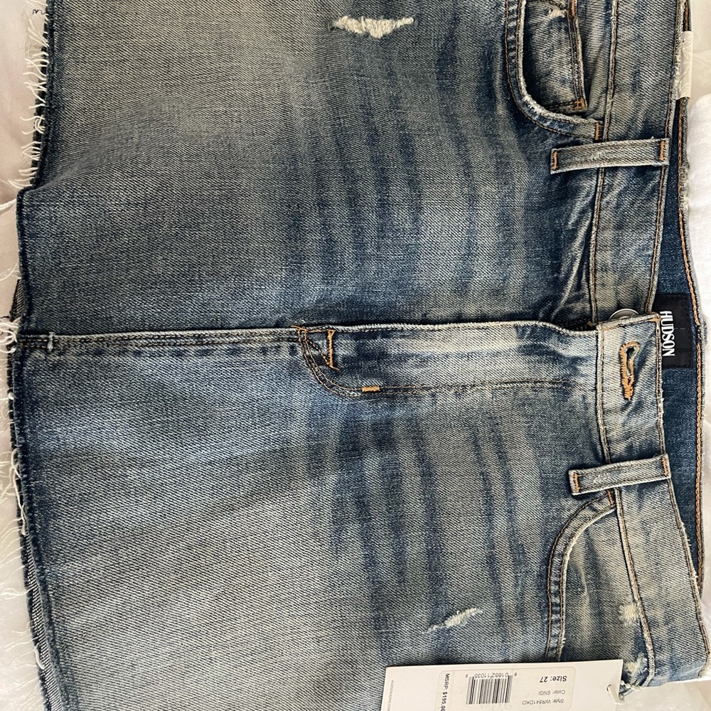 Brand NWT! Hudson
Vivid Denim Mini Skirt - Picture 5 of 7